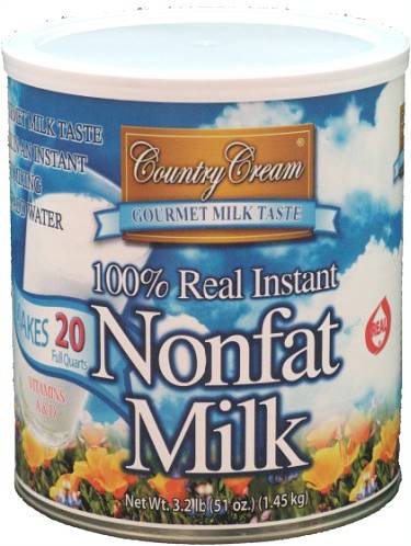 Country Cream Instant Milk #10 Can