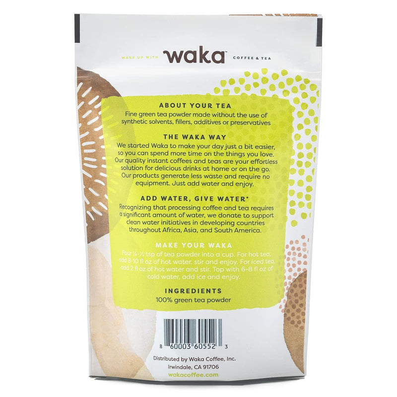 Waka Kenyan & Chinese Instant Green Tea