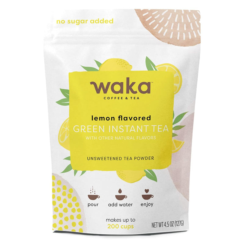 Waka Lemon Flavored Instant Green Tea