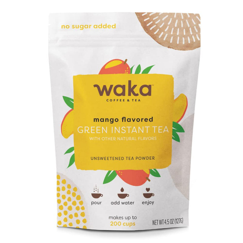 Waka Mango Flavored Instant Green Tea