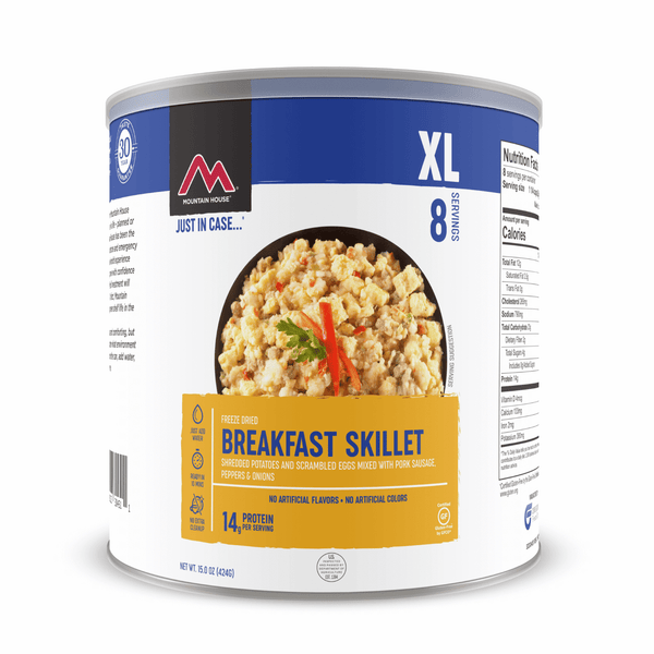 Mountain House Freeze Dried Foods- #10 Cans BREAKFAST