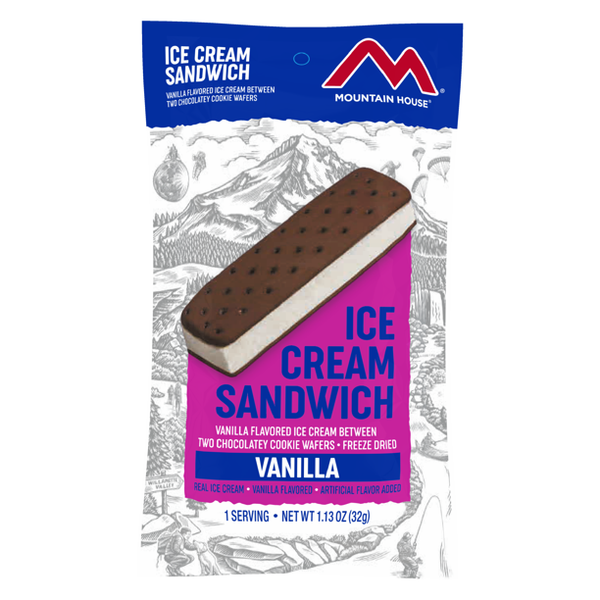 Mountain House - Ice Cream Sandwich - Single Serve Pouch