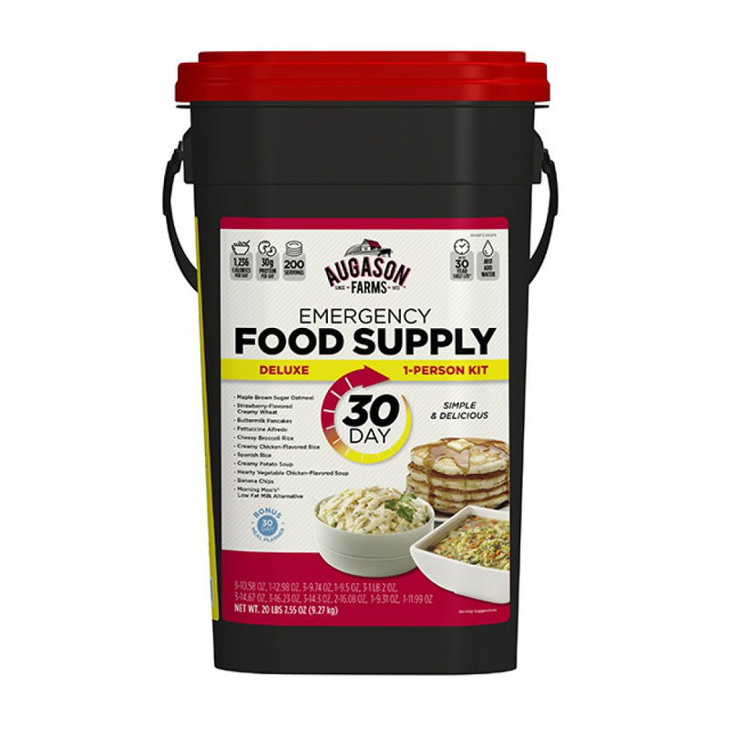 Augason Farms - Deluxe Emergency 30-Day Food Supply (1 Person)