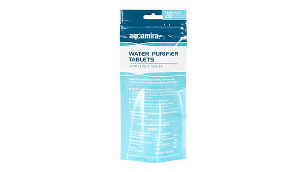 Aquamira Water Purification Tabs- 20 Pack