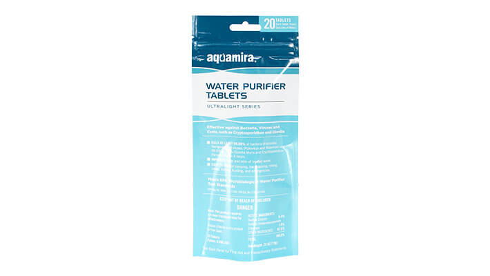 Aquamira Water Purification Tabs- 20 Pack