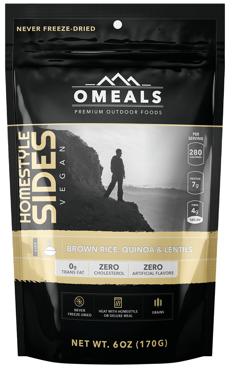 OMeals - Brown Rice, Quinoa & Lentils