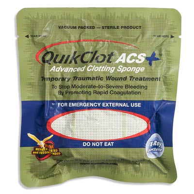 QuikClot ACS+ Advanced Clotting Sponge