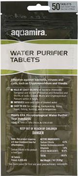 Aquamira Water Purifier Tablets & Treatments
