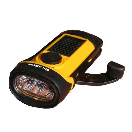 SolaDyne Solar Waterproof Flashlight