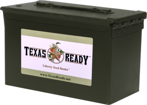 Texas Ready Heirloom Seed Bank- 4 Adults