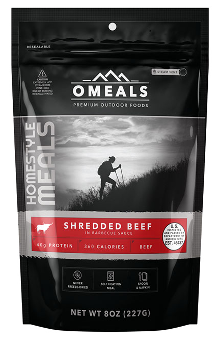 OMeals - Shredded Beef & Barbecue Sauce