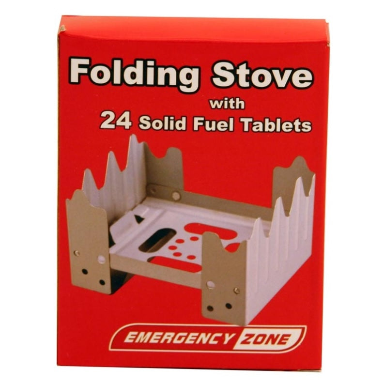 Folding Stove with 24 Fuel Tablets