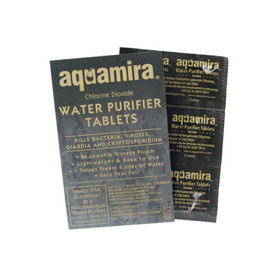 Aquamira Water Purifier Tabs Tactical 10 Pack